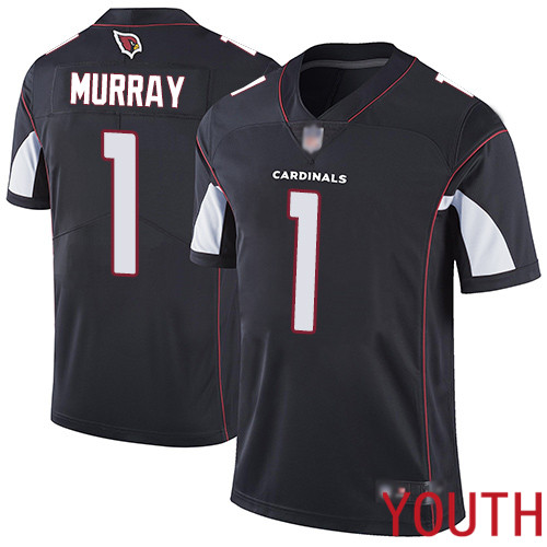 Arizona Cardinals Limited Black Youth Kyler Murray Alternate Jersey NFL Football #1 Vapor Untouchable->youth nfl jersey->Youth Jersey